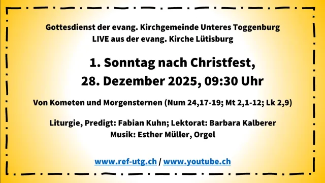 2025-12-28; Einladung 16-9 (Foto: ref-utg) 2025-12-28; Einladung 16-9 (Foto: ref-utg)