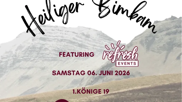 Heiliger Bimbam feat. Refresh Event 26 (Foto: Petra Glatthard) Heiliger Bimbam feat. Refresh Event 26 (Foto: Petra Glatthard)